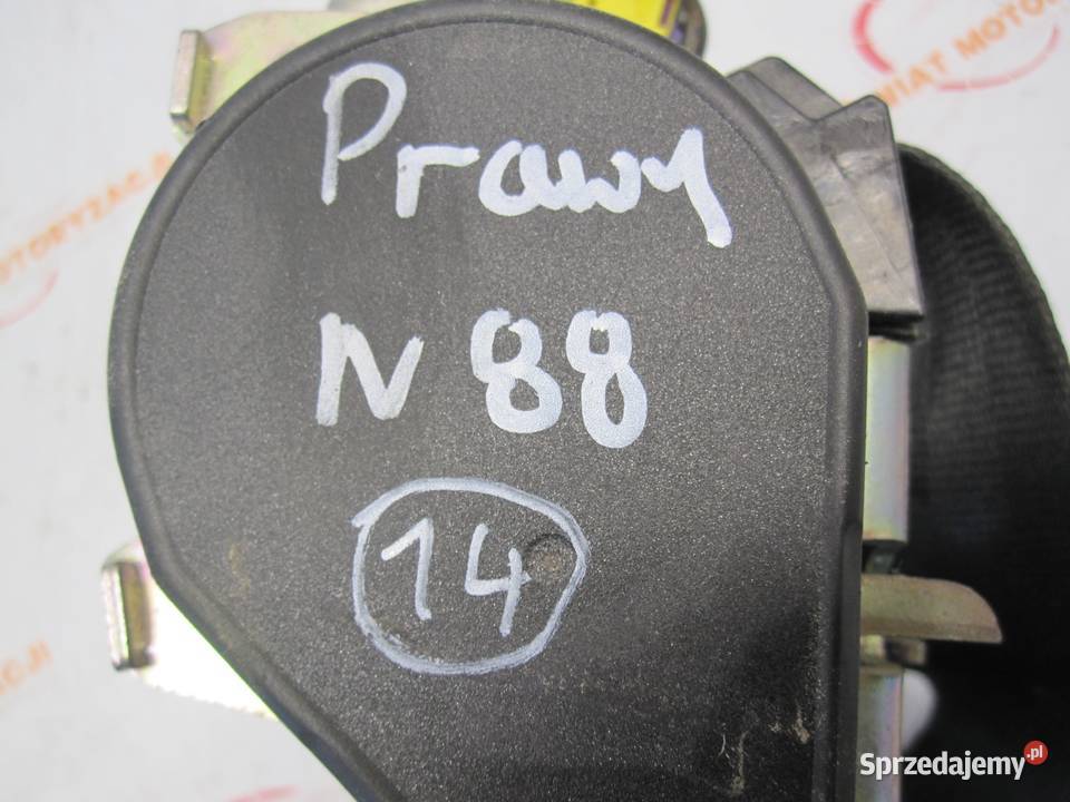 FIAT DOBLO II LIFT 17r pas bezpieczeństwa prawy Kielce