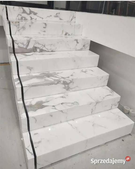 Płytki schodowe 100x30 MARMUR POŁYSK glamour Łask