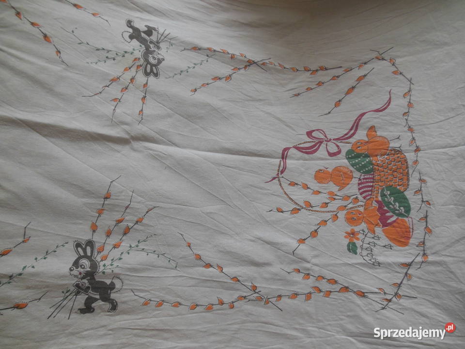 Bieżnik wielkanocny z kurczaczkami świętokrzyskie Kielce