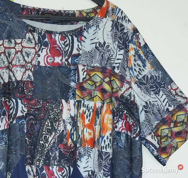 XXXL Delikatna elegancka tunika Floryday Gliwice