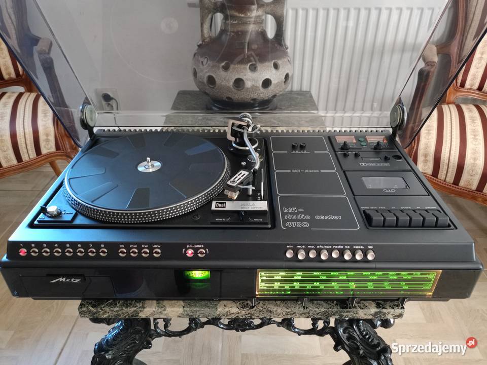 Zabytkowy Gramofon Dual 1237 A Metz Hi Fi Studio Drawski Młyn