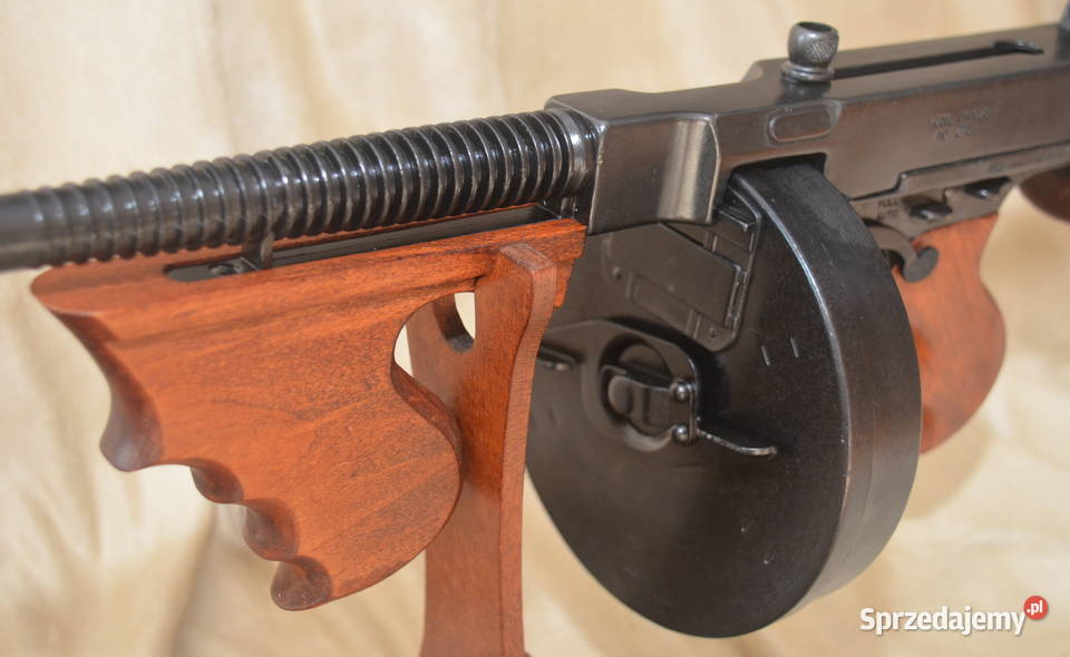 Thompson 1928 Replika broni Al Capone maszynowy wielkopolskie Środa Wielkopolska sprzedam