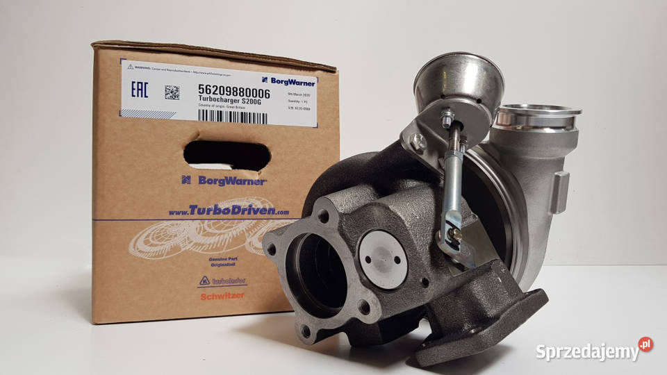 Nowa turbosprężarka BorgWarner KKK 56209880006 sprzedam