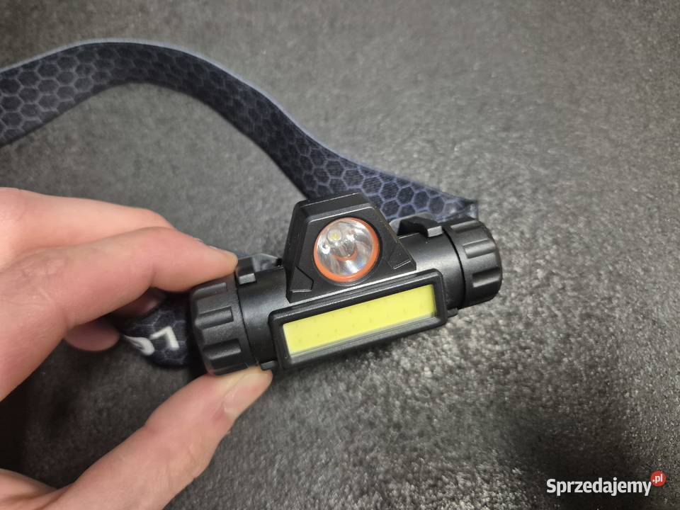 Latarka czołowa czołówka LED USB C Mocna Ruda Śląska