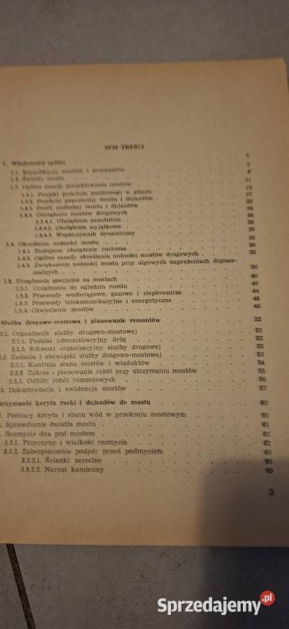 Utrzymanie mostów i przepustów 1969 niszowy Łęczyca sprzedam