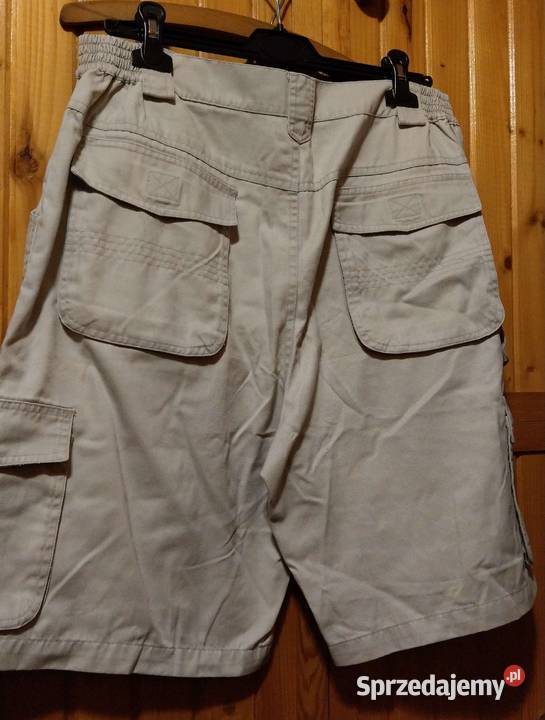 Białe jasne szare spodenki krótkie bojówki Nike szary/srebrny Warszawa sprzedam