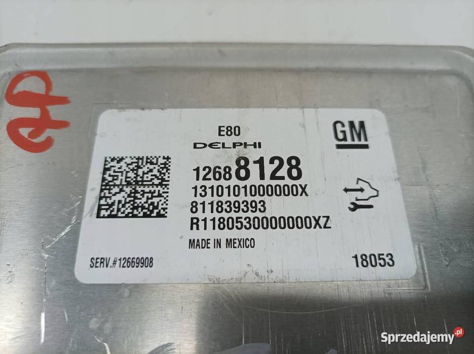 STEROWNIK SILNIKA 12688128 15 B 164 Opel