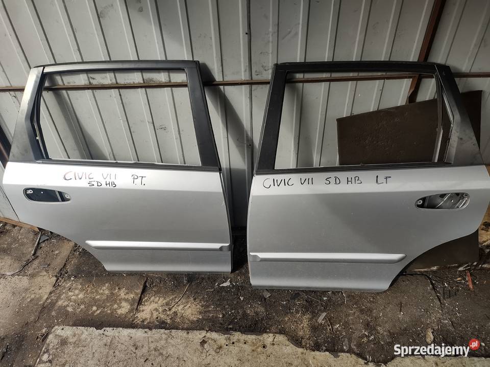 HONDA CIVIC VII drzwi tył prawe lewe HB 5D Kielce sprzedam
