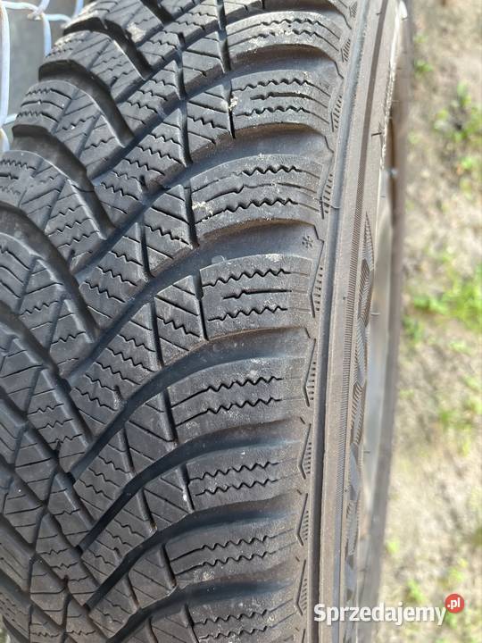 Opony zimowe stalowe felgi 16570 R14 91T Osięciny sprzedam