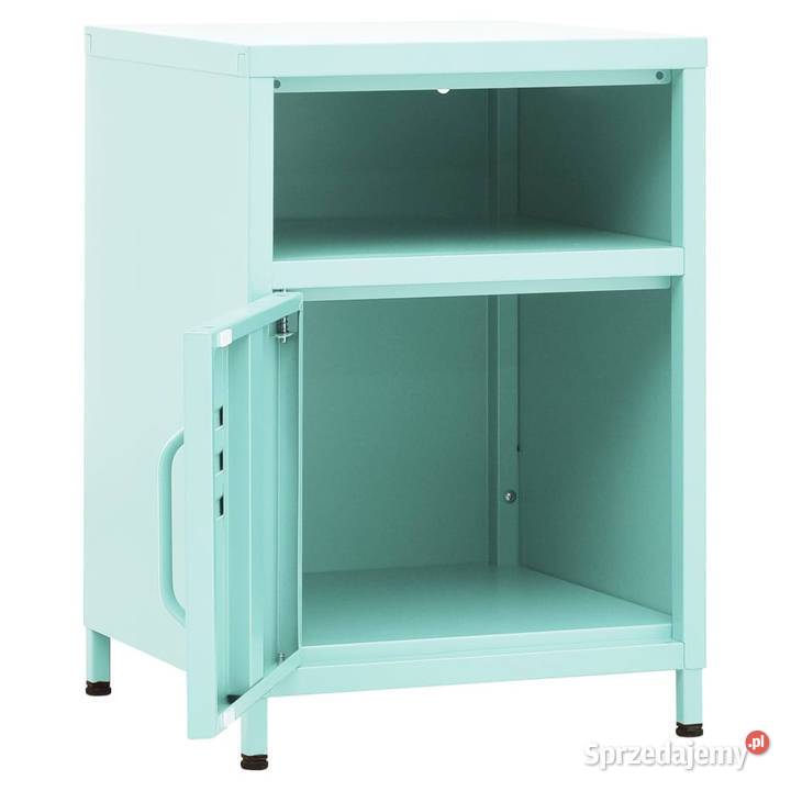 Szafka nocna miętowa 35x35x51 stalowa WM336221 sprzedam