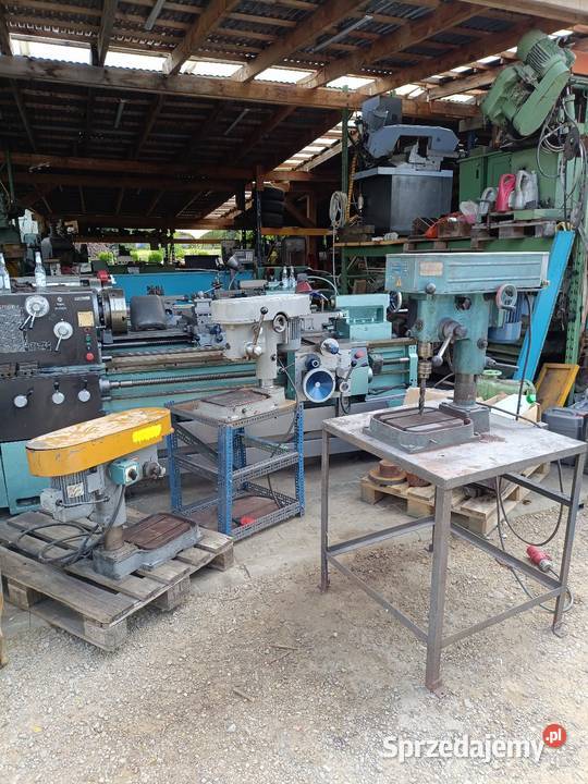 Wiertarka stołowa do metalu tokarka frezarka małopolskie Maków Podhalański