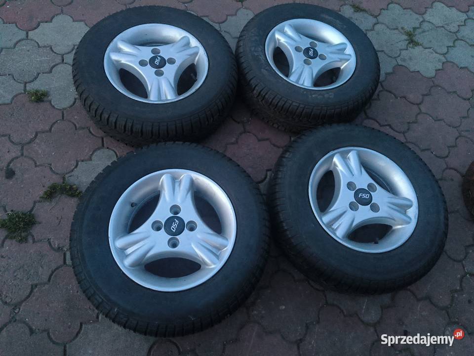 Polonez FSO 125 koła 13 felgi 5J trójramienne Średnica 13" sprzedam