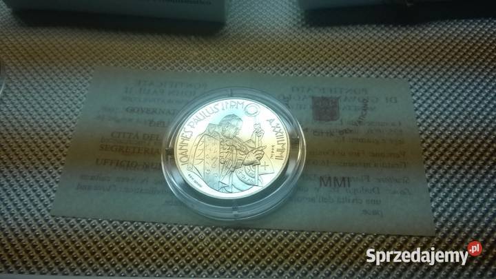 moneta Watykan 2000 lirów 2001r 099 Warszawa