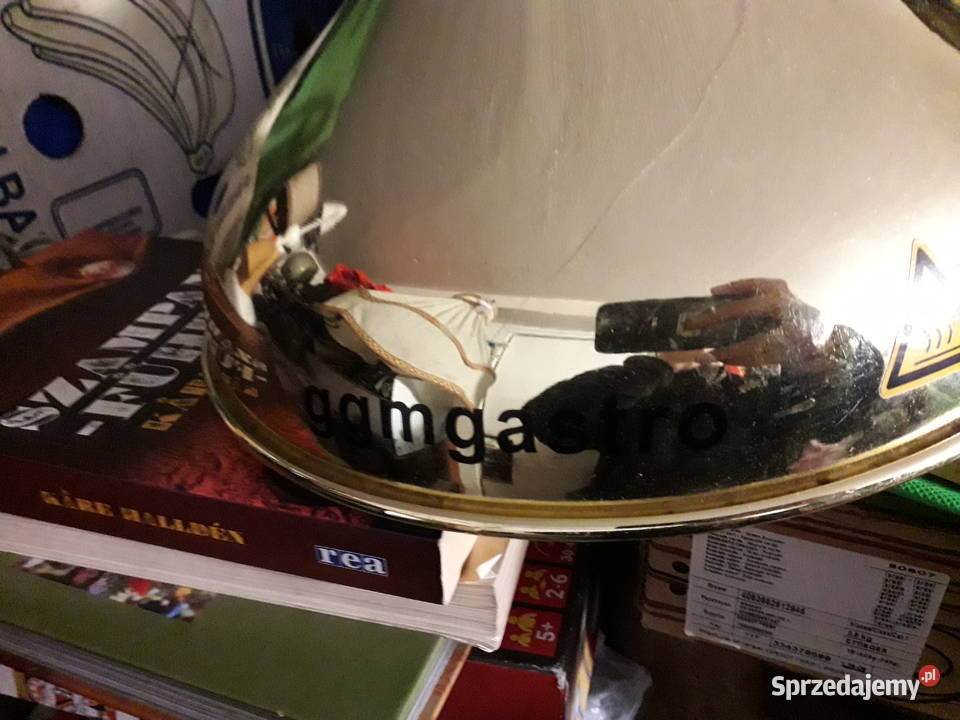 Złota lampa gastronomiczna grzewcza kuchenna Warszawa