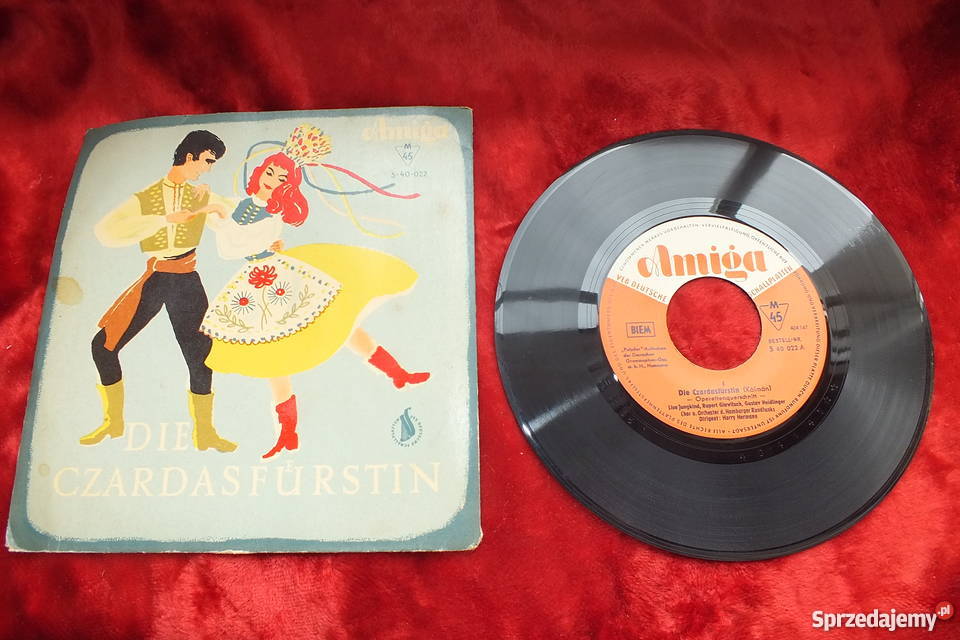 Płyta winylowa szelakowa Die Czardasfursti lubuskie Żary