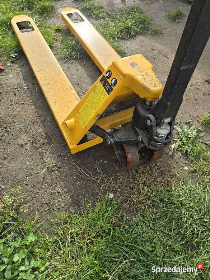 Solidny wózek paletowy 2500 MAŁO UŻYWANY Pół Laryszów
