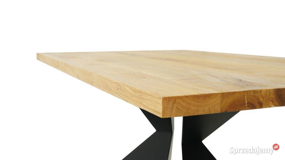 Stół Dębowy Lite Drewno Solidna podstawa 160x90 Chorzów