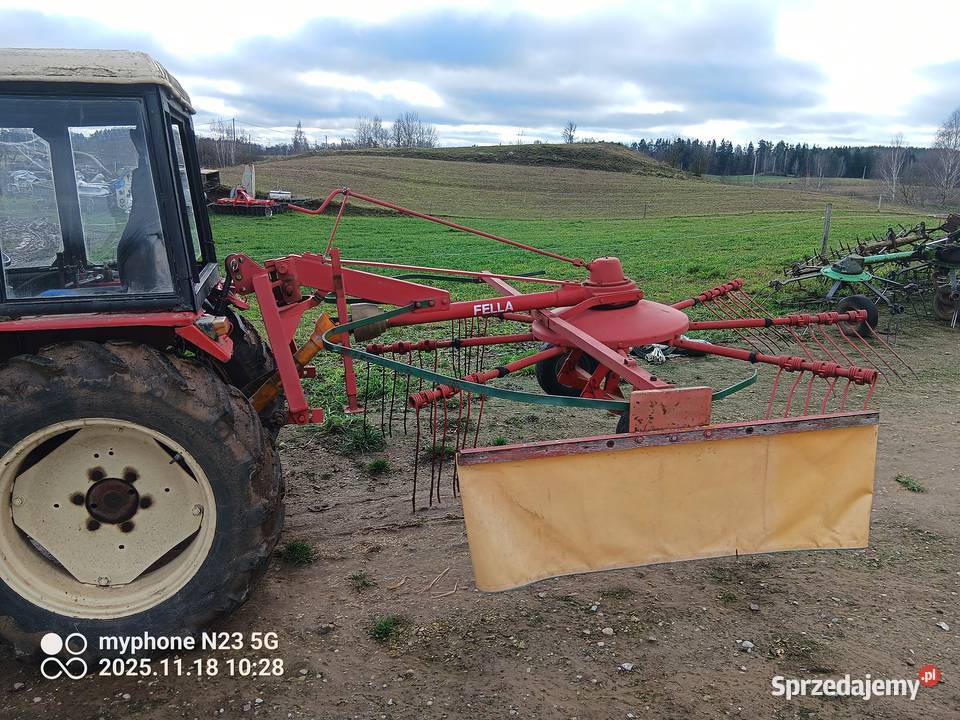 Zgrabiarka karuzelowa fella nieuszkodzony Żwikiele