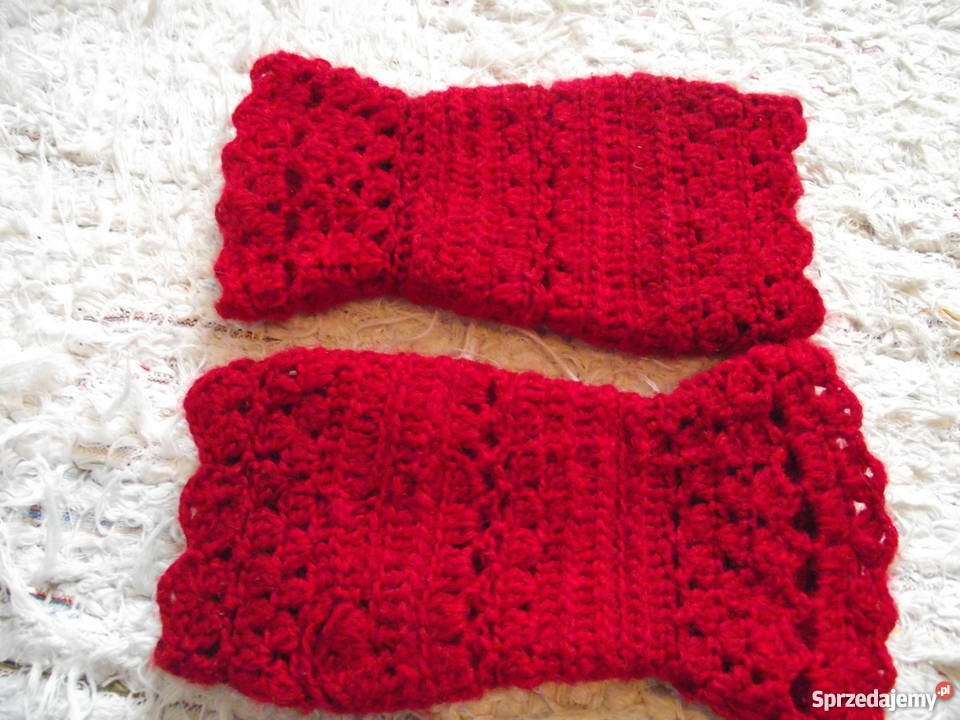 RĘKAWICZKI MITENKI AUTORSKIE RĘKODZIEŁO Piła