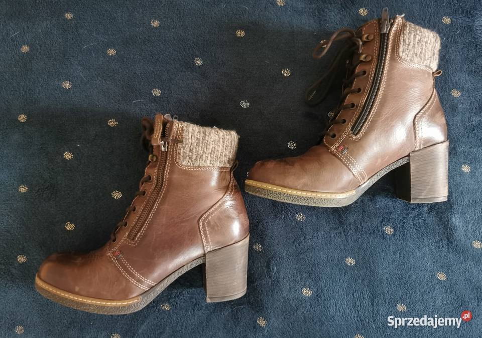 Oryginalne Buty damskie Skóra naturalna 38 skóra Łódź