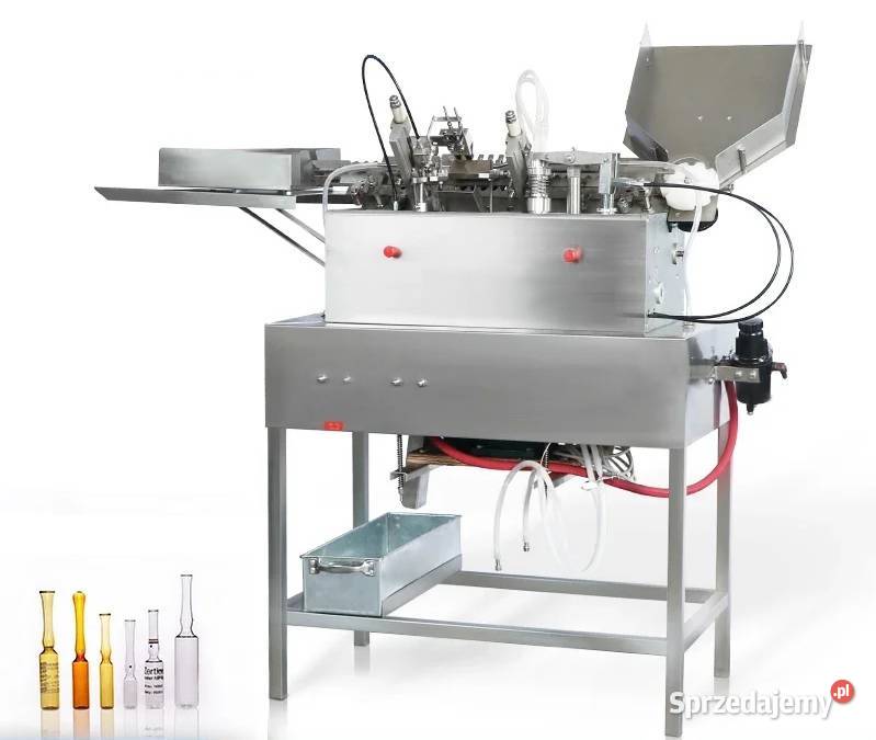 Maszyna do nalewania ampułek do zastrzyków i ich Produkcja Warszawa