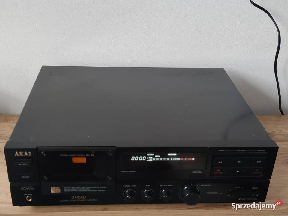 Akai GX65 flagowy odtwarzacz kaset deck zachodniopomorskie sprzedam