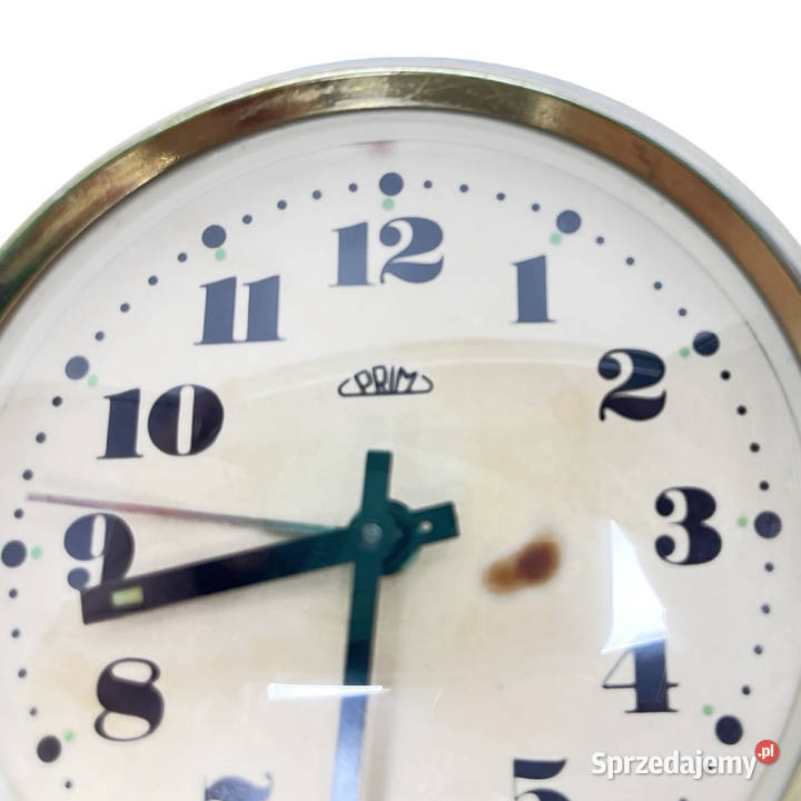 Sprawny Budzik PRIM Vintage Czechosłowacja lata Warszawa