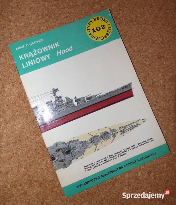 W Piątkowski Krążownik liniowy Hood Warszawa