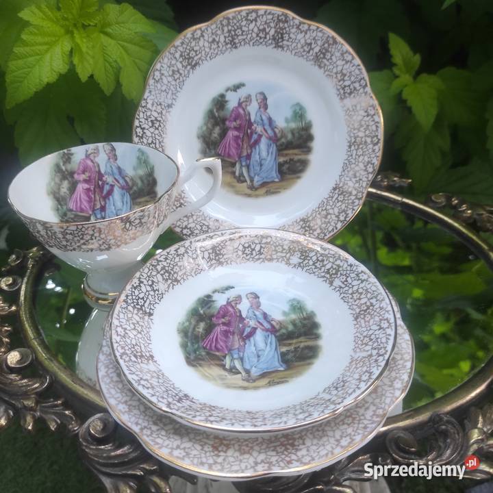 CROWN BANKBONE CHINAENGLANDTrio kolekcjonerskie