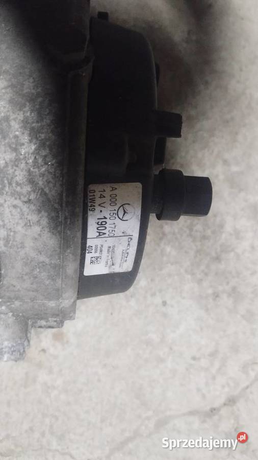 Alternator Mercedes w163 ML 27 CDI A 000 150 Besko sprzedam