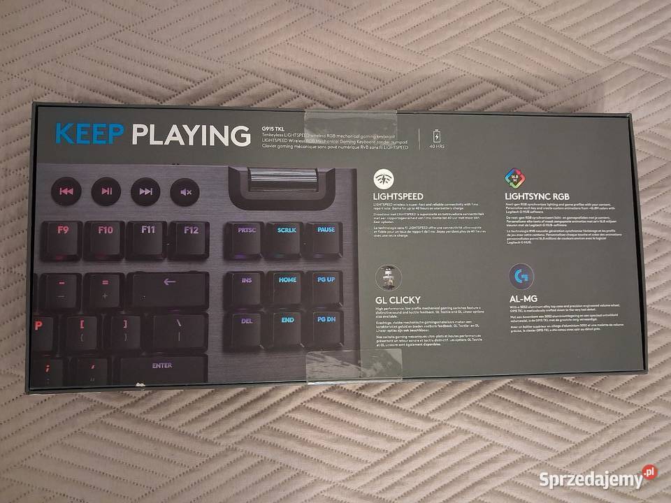 Klawiatura nowa GL915 TKL super okazja Warszawa sprzedam