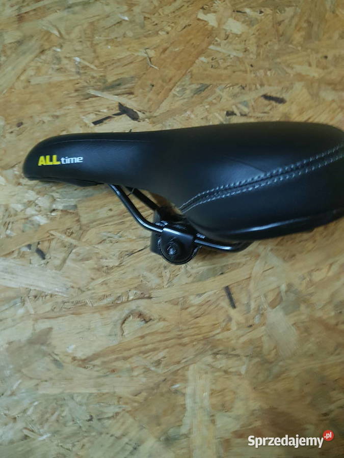 SIODEŁKO SIODŁO ROWEROWE SIEDZENIE czarne wąskie Głogowa