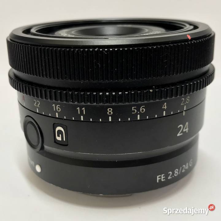 Sony SEL24F28G FE 24 mm F28 G obiektyw pełna Warszawa