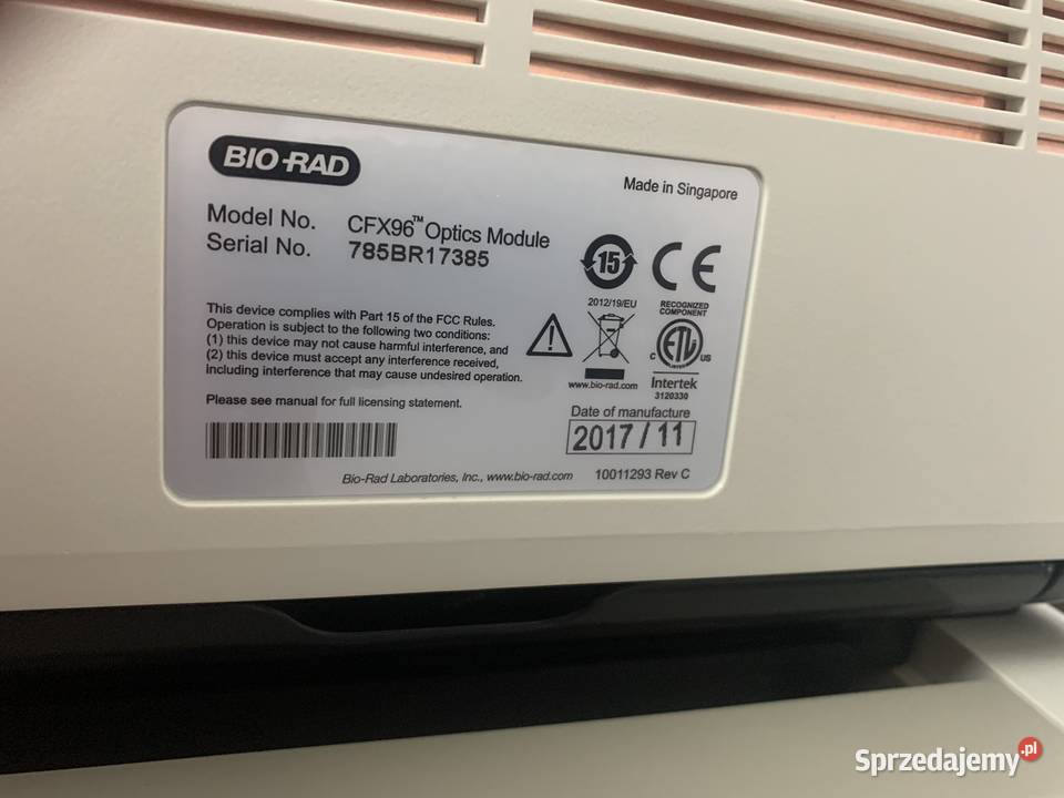 REALTIME PCR SYSTEM Opole