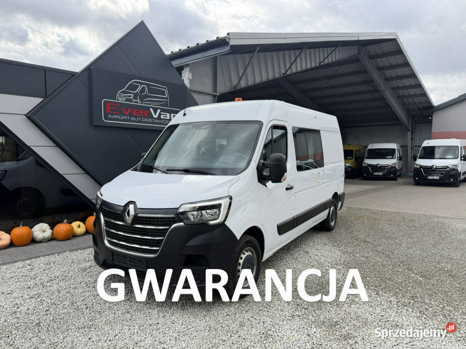 Renault Master L2H2 średniak 7osobowy lift biały Warszawa