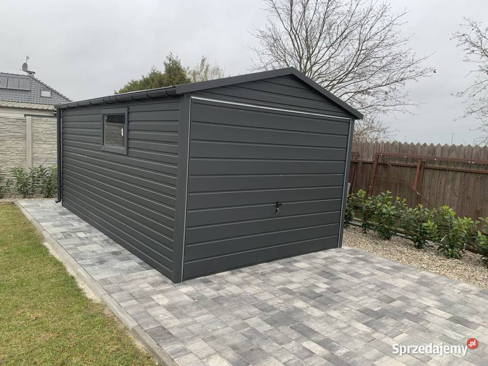 Garaż blaszany 3x5 Wzmocniony PROFILAMI Bydgoszcz