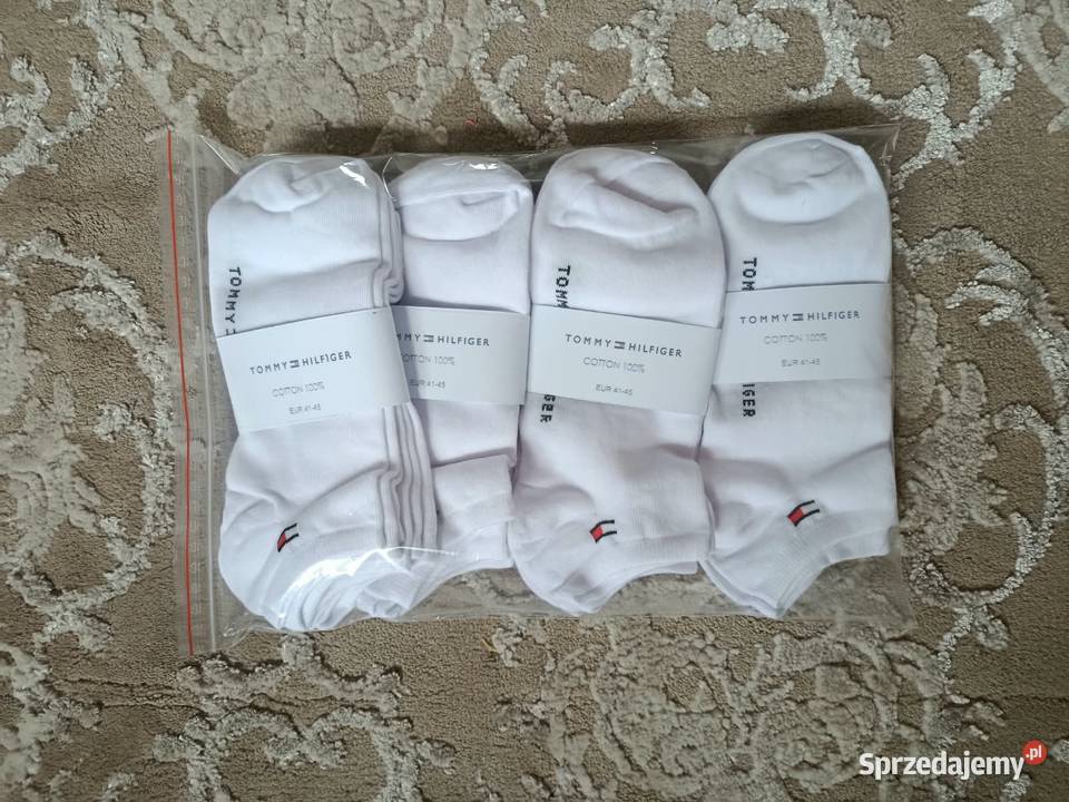 Komplet skarpetki męskie stopki Tommy Hilfiger Bielizna