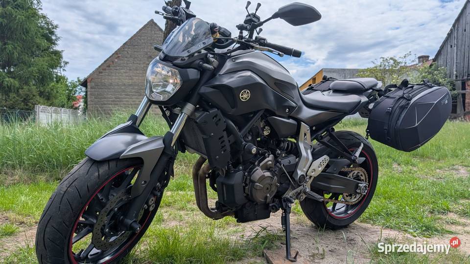 Yamaha MT07 kufry shad wydech mivv Ruda Kozielska sprzedam