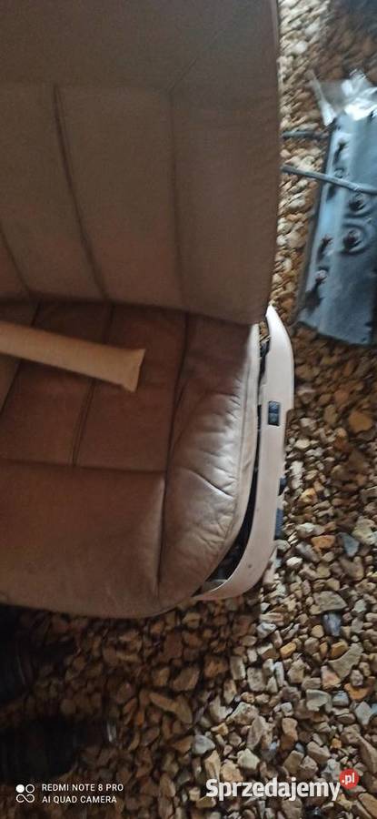 bmw e39 e38 fotel kierowcy jasna skóra europa Imielin