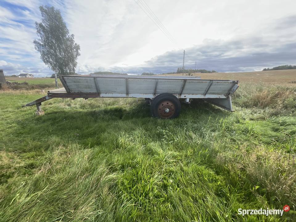 Przyczepa sztywna nieuszkodzony Leśno