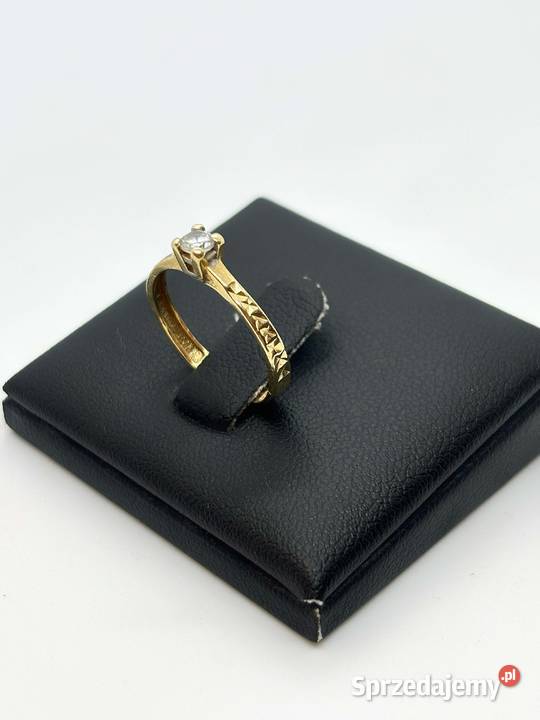 Złoty pierścionek pr 585 110g Rozmiar 8 złoto Elbląg