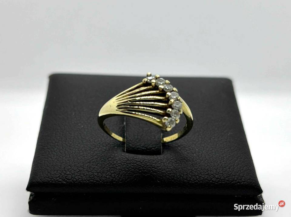 Złoty Pierścionek pr 333 18g R10 Pierścionki Elbląg