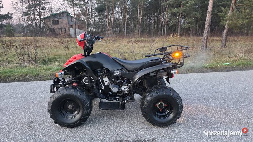 Quad 200 bashan automat sprawny wal kardana