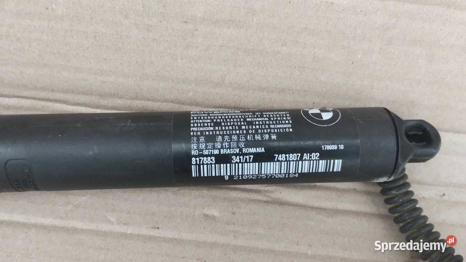Siłownik Klapy Bagażnika Teleskop Bmw X1 F48 Lci