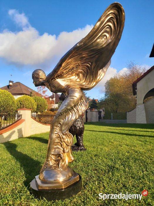 Rzeźba Latająca Kobieta ROLLSROYCE Spirit of Szczecin