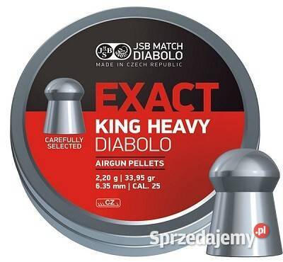 Diabolo JSB EXACT KING HEAVY 635150 mazowieckie Warszawa