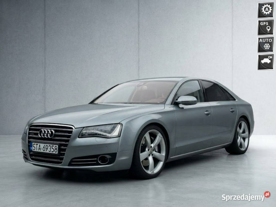 Audi A8 Faktura VAT 23 42 TDI wyposażenie D4 Tarnowskie Góry