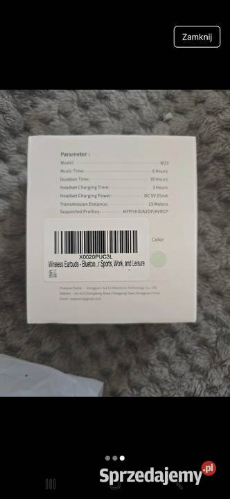 Slychawki bezprzewodowe Pomuic Szczecin sprzedam