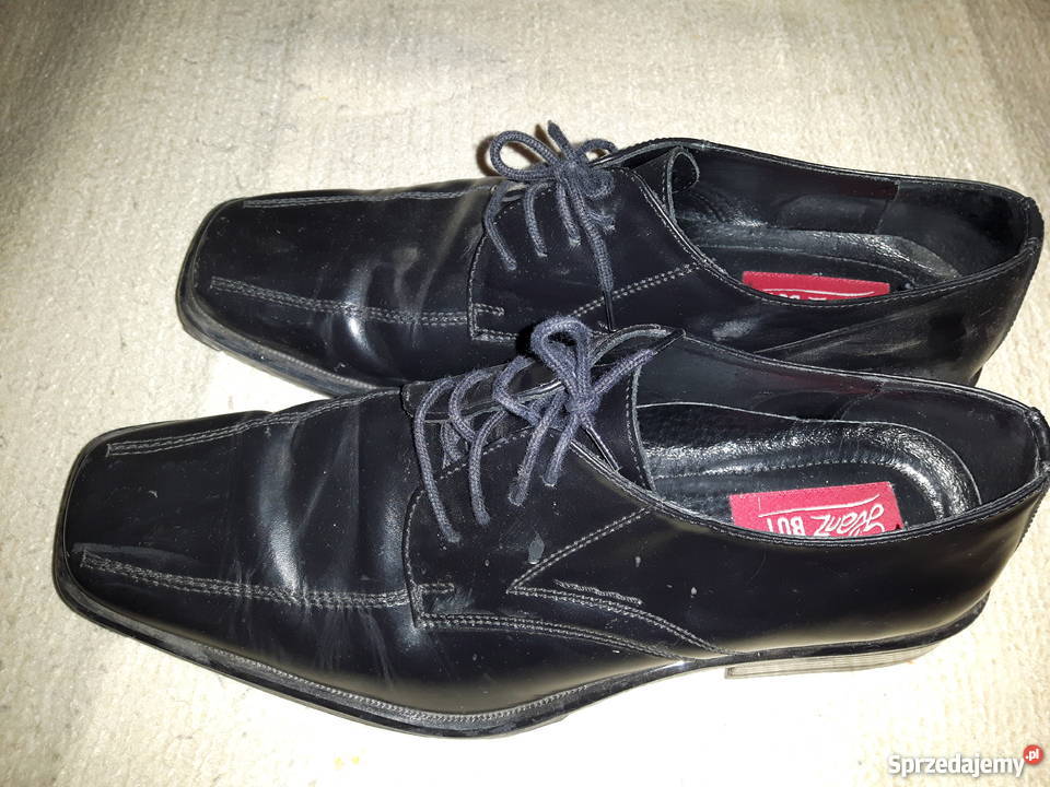 półbuty męskie skórtzane czarne Rozmiar 39 Chrzanów sprzedam