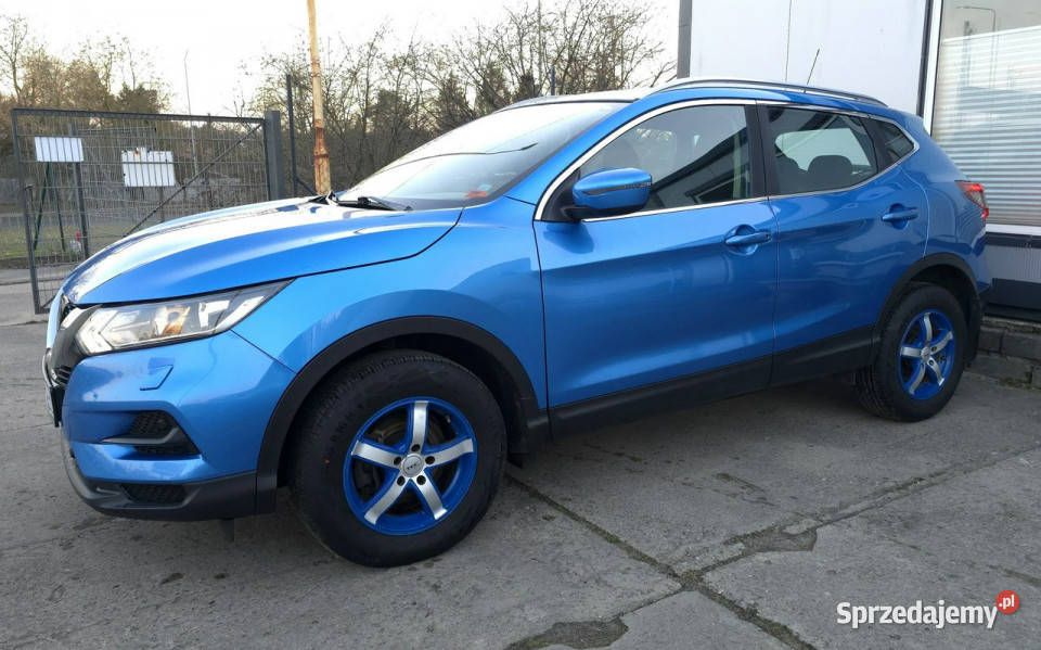 Nissan Qashqai Nissan qashqai niebieski II kurtyny powietrzne Szczecin